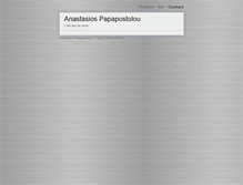 Tablet Screenshot of anastasios.tv